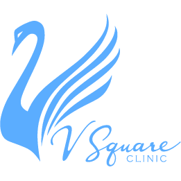 logo v square clinic